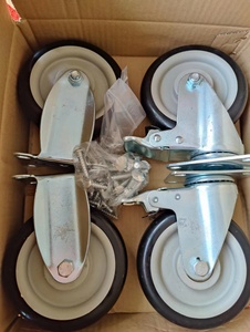 Hot Verkoop Muti-Functionele Industriële <span class=keywords><strong>Plastic</strong></span> Lade Kar Met 4 Wielen Utility Wasserij Trolley, Tilt Truck - Product Image 4