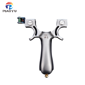 Tirachinas de <span class=keywords><strong>acero</strong></span> inoxidable de alta precisión con banda de goma Arco y flecha profesional para juegos de caza y tiro al aire libre - Product Image 1