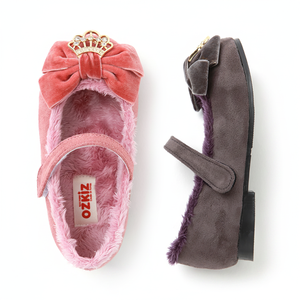 Zapatos de Vestir Coreanos de Primera Calidad OZKIZ para Niñas de 2 a 6 Años, Cómodos, de Moda Invernal, al por Mayor - Product Image 2