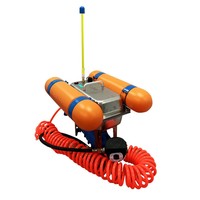 Compresseur de plongée portable à piles avec système flottant pour une plongée sous-marine jusqu'à 10 m