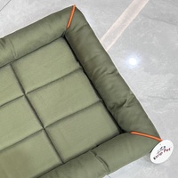 Großes Luxus-Hundebett aus Fleece, Tiefschlaf-Matratze für den Winter, Plüschweich und Langlebig, Abnehmbare Orthopädische Kistenmatte für Katzen