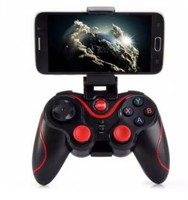 Manette de jeu sans fil T3 X3 pour PC, tablette Android, boîtier TV, Mando, Manette avec support et 2.4HZ