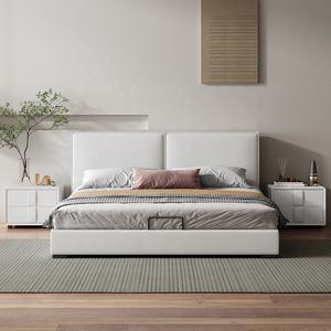 Lits superposés en bois <span class=keywords><strong>avec</strong></span> boîte de rangement pour adulte <span class=keywords><strong>Lit</strong></span> double simple <span class=keywords><strong>180x200</strong></span> <span class=keywords><strong>Lit</strong></span> superposé moderne simple simple simple <span class=keywords><strong>avec</strong></span> boîte de rangement - Product Image 2