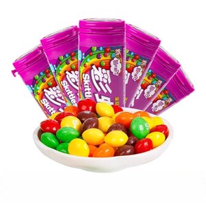 Caramelos Skittles Frutales y Dulces al por Mayor en Paquete de Botella de 30g, Grageas de Colores con Sabor a Fruta, Bombones Mexicanos - Product Image 2