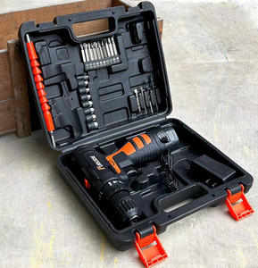 Taladro manual de destornillador eléctrico recargable multifunción OEM personalizable con juego de herramientas de embalaje de cubo - Product Image 6