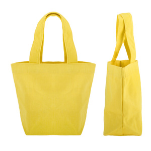 Canvas Tote Bag Medium White Portable Storage Bag For Lunch Eco Friendly Reusable Shopping Bag - Product Image 3