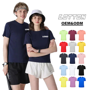 T-shirts personnalisés fiables et bon marché avec technologie de séchage rapide pour hommes T-shirts de fitness à la mode et confortables - Product Image 1