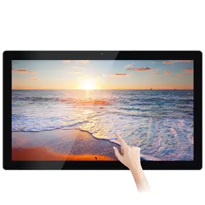 卸売OEM 27インチタッチスクリーン2G + 16G 1920*1080 WiFi Android 11レストランタブレットメーカータブレットPC