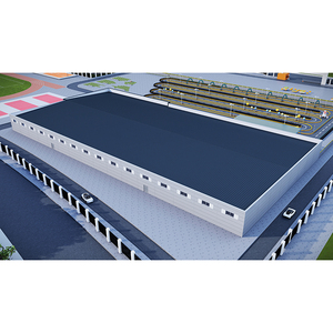 Hot Bán Đúc Sẵn Kết Cấu Thép Hội Thảo Bộ Dụng Cụ Ánh Sáng Q345 Lớp Chi Phí Thấp Xây Dựng Lưu Trữ Cho Kho Uốn Bao Gồm - Product Image 4