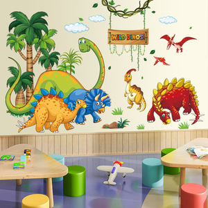 Nuovi Adesivi Decorativi a Forma di Dinosauro per Camerette dei Bambini - Product Image 4