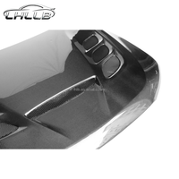 Trockene Kohlefaser-Motorhaube im Viper-Stil für Dodge Durango SRT Hellcat 2011-2023 Belüftete Fronthaube Motorabdeckung