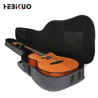 Tas Gitar Akustik HEBIKUO Custom Logo 41 Inch, Tas Jinjing Gitar Folk