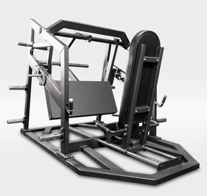 Commerciële Fitnessapparatuur Plaat Geladen Sterkte Billenbouwer Heupstuwtrainer Zittende Beenpersmachine - Product Image 1