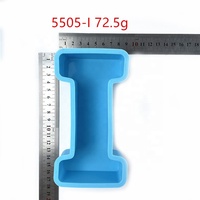 Große Größe 26 Buchstaben A-Z Umweltfreundliche Silikon-Alphabetform 6 Zoll für Kuchendekoration