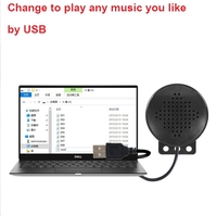 Boîte à musique vocale élégante et populaire pour démarrage de moteur de voiture, boîte à musique vocale d'accueil, son d'activation de démarrage de voiture JDM, ABS+Métal