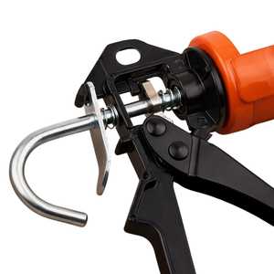 Pistolet à mastic pour cartouches jusqu'à 310 ml, pistolet à silicone professionnel avec cadre rotatif à 360 degrés - Product Image 4
