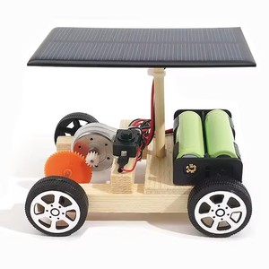 Hot Bán DIY Robot Kit Năng Lượng Mặt Trời Năng Lượng Đồ Chơi Bằng Gỗ Thiết Bị Điện Tử Khởi Động Kit Khoa Học Thí Nghiệm Bộ Dụng Cụ Tự Làm Dự Án Gốc Giáo Dục - Product Image 3