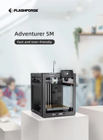 2026 Flashforge Adventurer 5M Printer 3D FDM Kecepatan Tinggi USB WiFi Ethernet Koneksi Akurasi Tinggi Garansi 1 Tahun