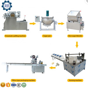 Máquina Automática para Hacer Bolas de Arroz Inflado, Mini Máquina para Hacer Barras de <span class=keywords><strong>Cereal</strong></span> Energético <span class=keywords><strong>Rice</strong></span> <span class=keywords><strong>Krispies</strong></span>, Línea de Producción de Barras de Arroz Inflado - Product Image 4