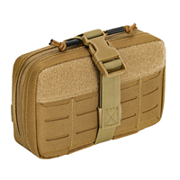 Pochette médicale tactique MOLLE EDC, trousse de premiers soins portable découpée au laser, sac de ceinture pour le camping en plein air, la chasse, la survie en cas d'urgence