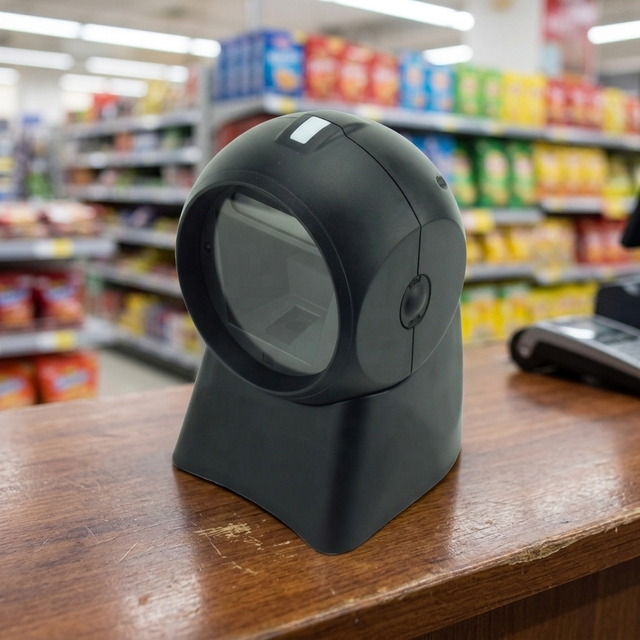 Hot Sales CREAT B2D-O20N COM USB Wired 2D Omnidirectional Barcode Scanner 100 Scans/sec 1-Year Warranty Supermarket Stock