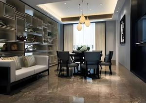 Revêtement de sol en marbre <span class=keywords><strong>mousse</strong></span> crème poli, écologique, en pierre naturelle pour appartement, salon, usage intérieur - Product Image 2