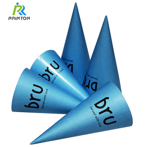 Ống Cuộn Giấy Hình Nón Kem Dùng Một Lần In Logo Tùy Chỉnh - Product Image 1