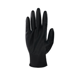 Guantes de Nitrilo Desechables Negros Antideslizantes para Examen Médico, Venta al Por Mayor de Fábrica - Product Image 4