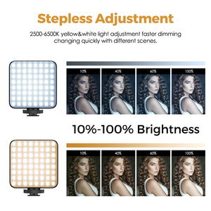 Luce <span class=keywords><strong>LED</strong></span> Portatile Mini Apexel <span class=keywords><strong>per</strong></span> Smartphone e Fotocamere, Illuminazione <span class=keywords><strong>per</strong></span> Riprese Video e Vlog - Product Image 6