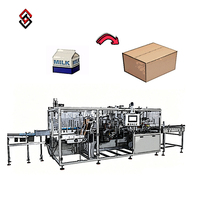 Ensacheuse d'emballages alimentaires à commande numérique, automatique, électrique, haute productivité, pour emballage bois, avec scellage à la colle thermofusible
