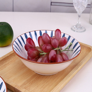 Nhà Máy Bán Buôn Tùy Chỉnh Bắc Âu Đơn Giản Màu Đen Rim Handmade Kết Hợp Độc Đáo Trắng Gốm Sứ Bộ Đồ Ăn Máy Rửa Chén - Product Image 6