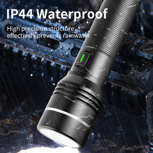 Chuyên Nghiệp 500 Lumen <span class=keywords><strong>Torch</strong></span> Ánh Sáng Tùy Chỉnh Công Suất Cao Zoom LED Có Thể Sạc Lại TYPE-C USB Đèn Pin Chiến Thuật Hợp Kim Nhôm Cắm Trại - Product Image 6