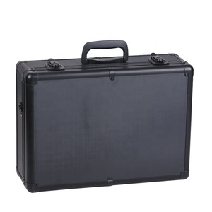 Libre logotipo personalizado X 46X33X15cm maletín negro Mini <span class=keywords><strong>caja</strong></span> <span class=keywords><strong>de</strong></span> <span class=keywords><strong>herramientas</strong></span> maletín <span class=keywords><strong>de</strong></span> aluminio - Product Image 5