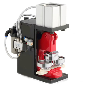 Máy làm huy hiệu ghim khí nén tự động, máy làm nút áo tự làm cho trẻ em, kích thước 32 37 44 50 56 58 75MM, tình trạng mới - Product Image 2