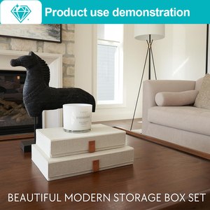 Một hộp lưu trữ ảnh trang trí đẹp có nắp để lưu trữ tài liệu hình ảnh của bạn một cách an toàn - Product Image 4