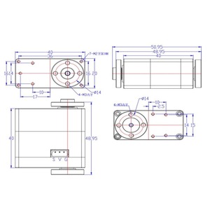 12V 20kg 170RPM alta velocidad TTL Serial Bus <span class=keywords><strong>Servo</strong></span> programable <span class=keywords><strong>360</strong></span> codificador magnético <span class=keywords><strong>Motor</strong></span> sin escobillas <span class=keywords><strong>Servo</strong></span> de retroalimentación para brazo robótico - Product Image 5