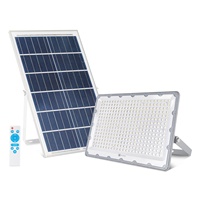 Prix usine 50W IP65 Projecteur Solaire Étanche pour Jardin Cour Campagne Route Chemin Avec Télécommande