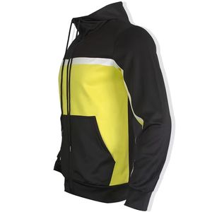 Felpe Personalizzate per Ragazzi Primavera e Autunno Cardigan con Zip Casual Tute da Jogging Abbigliamento Sportivo da Uomo Set Tuta da Ginnastica Maglia da Hockey - Product Image 3