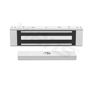 Serrure Électromagnétique à <span class=keywords><strong>Porte</strong></span> Unique 180kg 12V 24V à Fixation Murale Finition Polie Durable Déverrouillage Sans Clé 350lbs - Product Image 1