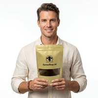 Pochette à fond carré biodégradable personnalisée, pochette autoportante en papier kraft 100g-500g, réutilisable pour grains de café, thermoscellable, refermable avec fermeture éclair