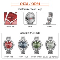 Montre gothique à quartz personnalisée pour hommes avec cadran en acier inoxydable en forme de griffe unique