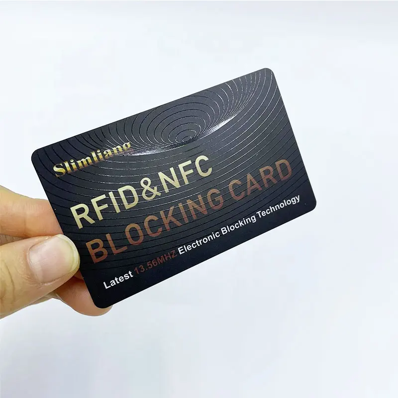 Antifurto Contactless Rfid e Nfc blocco di carte di credito fornitori di blocco di carte Rfid