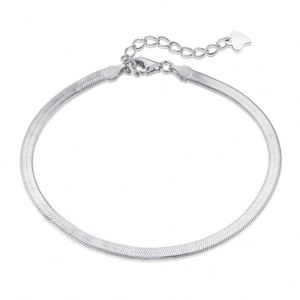 Bracelet en argent S925 pour femmes, tendance, minimaliste, nouveau design, accessoires tendance, bijoux personnalisés, Dylam - Product Image 1