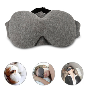 <span class=keywords><strong>Masque</strong></span> <span class=keywords><strong>de</strong></span> sommeil en <span class=keywords><strong>coton</strong></span> <span class=keywords><strong>de</strong></span> qualité avec sangle élastique Couverture <span class=keywords><strong>de</strong></span> <span class=keywords><strong>nuit</strong></span> occultante douce et confortable pour la maison et les voyages en avion - Product Image 4