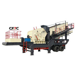 Trituradora de Impacto Móvil de Alta Eficiencia para Minería y Construcción, Maquinaria Móvil para Triturar Residuos, Motor Principal para Trituración de Guijarros - Product Image 1