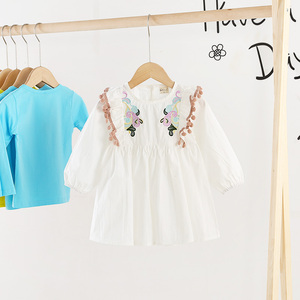 Produits Innovants Vente en Gros Vêtements pour Enfants Robe de Soirée Africaine Broderie Bazin pour Filles Grande Taille pour l'Automne - Product Image 4