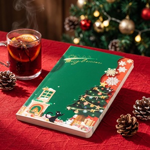 Cuaderno de Tapa Dura Personalizado OEM ODM, Regalo de Navidad con Logotipo, Muestra Gratuita Disponible - Product Image 1