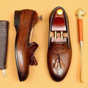 Handmade British leather loafers for <b>men</b>, suitable for business and casual wear - Product Image 2