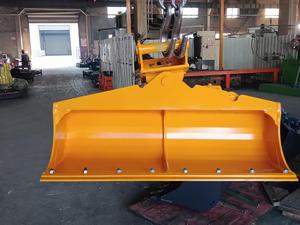 Nouvelle benne hydraulique inclinable SLN pour excavatrice de 5-6 tonnes, ensemble pivotant robuste, fonctionnement continu, travaux sur terrain sablonneux et gravillonné - Product Image 4