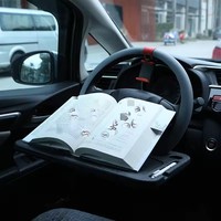 Support de voiture multifonctionnel et durable en ABS, idéal pour ordinateur portable, écriture au bureau et utilisation stable lors des repas